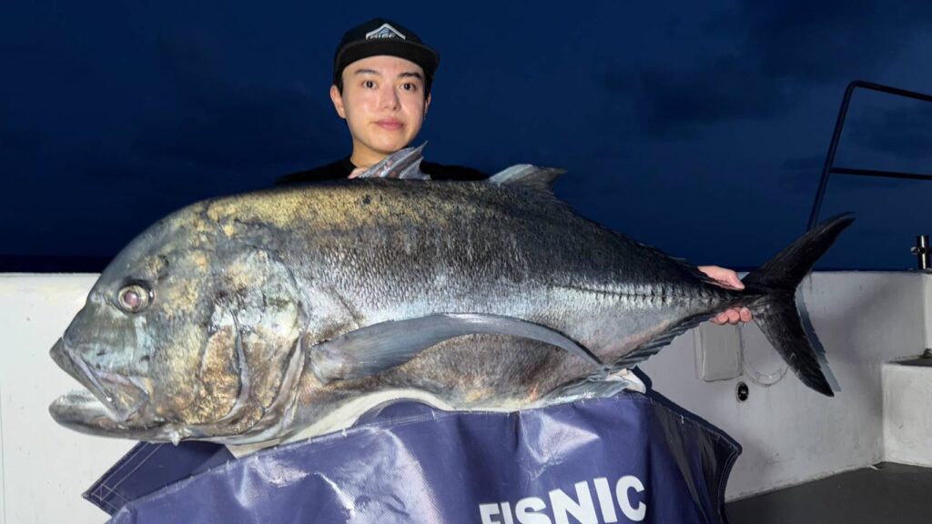 屋久島　GTキャスティング　GTフィッシング　フィスニック　FISNIC　遊漁船　釣り
　釣果　吐噶喇列島　トカラ列島　口之島　口永良部島　中之島　オフショアキャスティング　オフショアフィッシング　トップウォーター　ルアーフィッシング　GT　ジャイアントトレバリー　