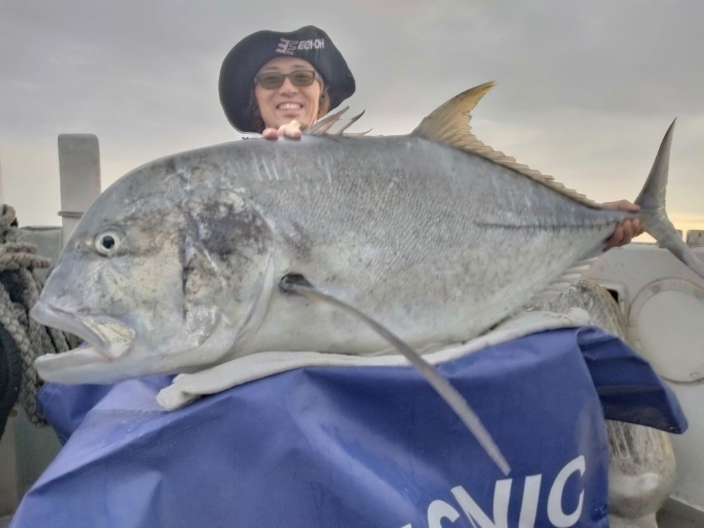 屋久島　GTキャスティング　GTフィッシング　フィスニック　FISNIC　遊漁船　釣り
　釣果　吐噶喇列島　トカラ列島　口之島　口永良部島　中之島　オフショアキャスティング　オフショアフィッシング　トップウォーター　ルアーフィッシング　GT　ジャイアントトレバリー　