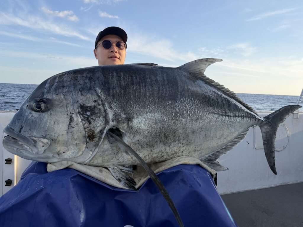 屋久島　GTキャスティング　GTフィッシング　フィスニック　FISNIC　遊漁船　釣り
　釣果　吐噶喇列島　トカラ列島　口之島　口永良部島　中之島　オフショアキャスティング　オフショアフィッシング　トップウォーター　ルアーフィッシング　GT　ジャイアントトレバリー　　
