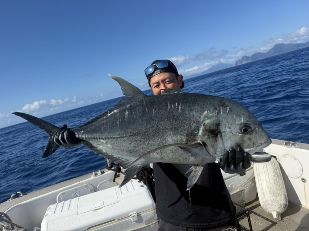 屋久島　GTキャスティング　GTフィッシング　フィスニック　FISNIC　遊漁船　釣り
　釣果　吐噶喇列島　トカラ列島　口之島　口永良部島　中之島　オフショアキャスティング　オフショアフィッシング　トップウォーター　ルアーフィッシング　GT　ジャイアントトレバリー　　
